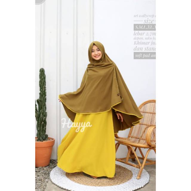 Hayya dress set khimar