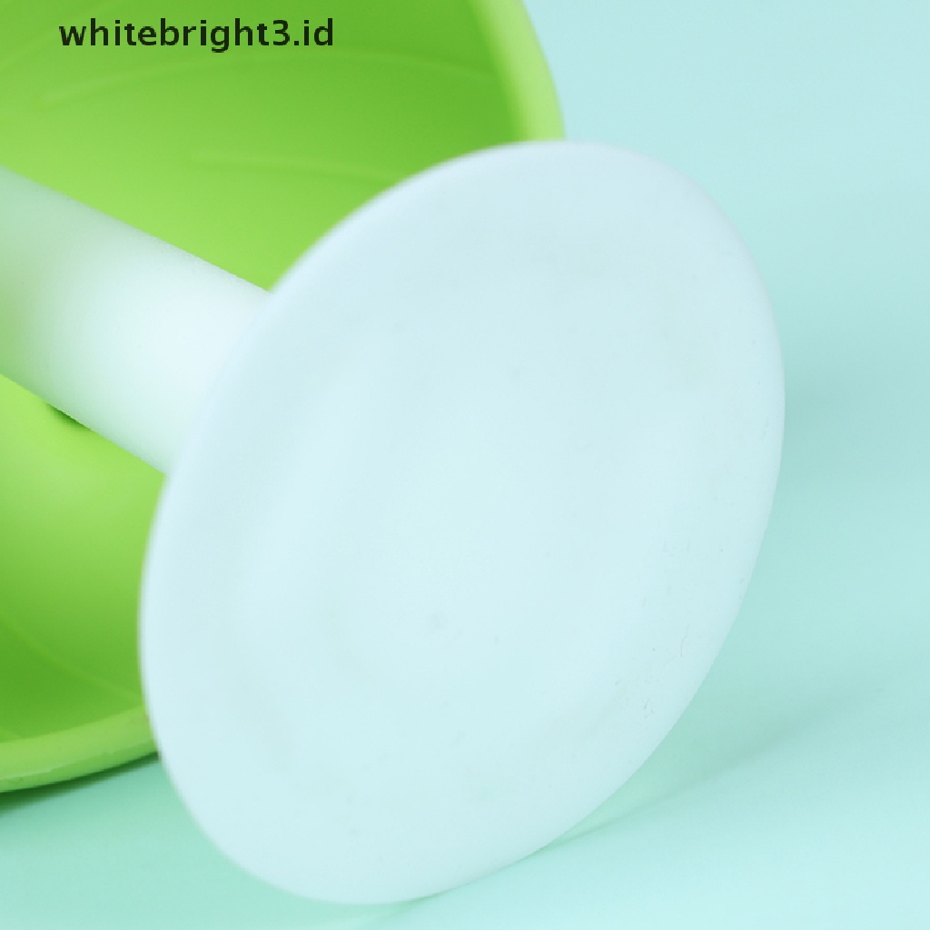 (whitebright3.id) Mainan Teether Bentuk Jamur Bahan Silikon Untuk Bayi Baru Lahir