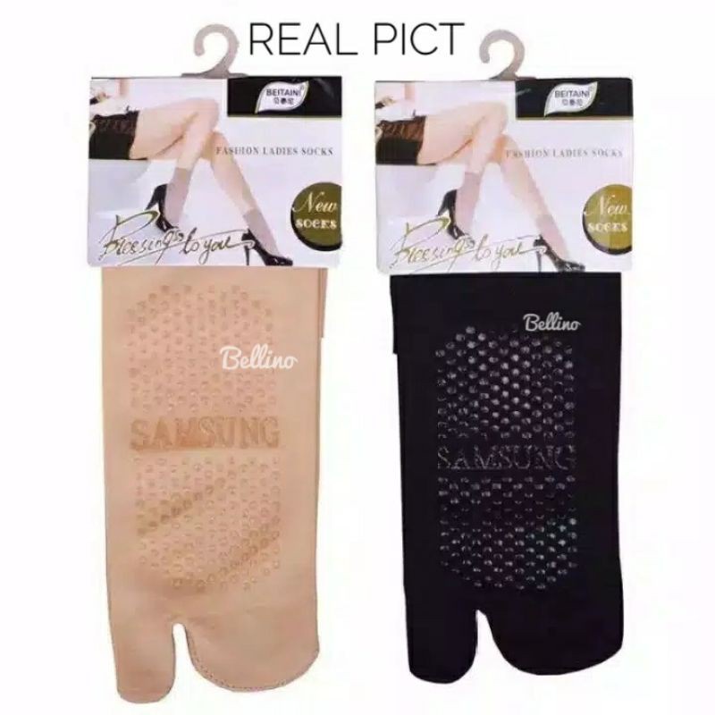 Kaos Kaki Jempol Warna Kulit Anti Slip Premium / Kaos Kaki Muslimah Jempol Semata Kaki Kaos Kaki Jempol Muslimah Anti Licin