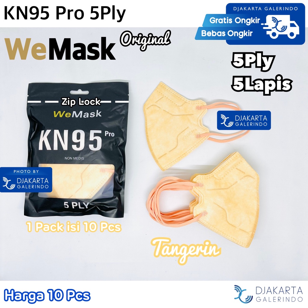 Masker WeMaze KN95 PRO 5Ply isi 10Pcs