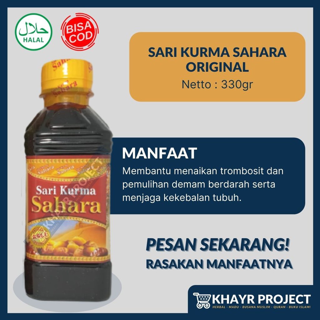 

Sari Kurma Sahara Original Obat Herbal Meningkatkan Imunitas Herbal Ibu Hamil Keluarga