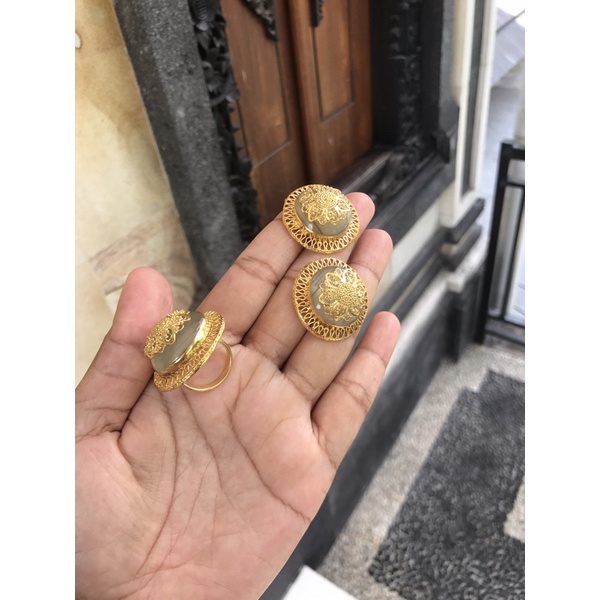 giwang bali aksesoris wanita perhiasan wanita