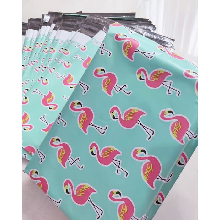 

AMPLOP PLASTIK POLYMAILER FLAMINGO (UK 25 CM X 35 CM)