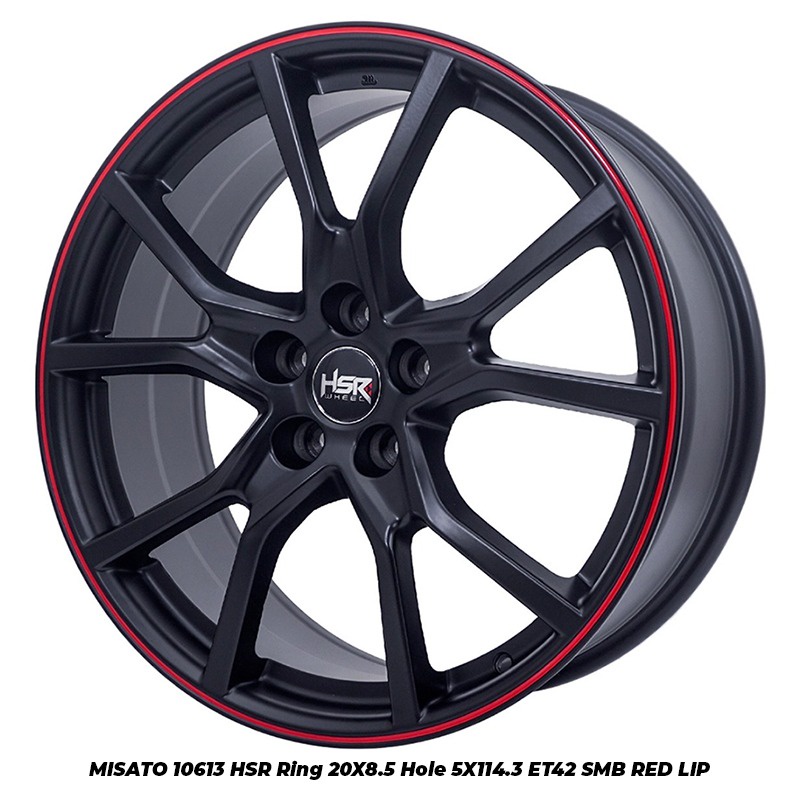 Velg Mobil HSR MISATO 10613 Ring 20 Pelek Racing CRV Almaz Vellfire Alphard I Toko Velg Malang