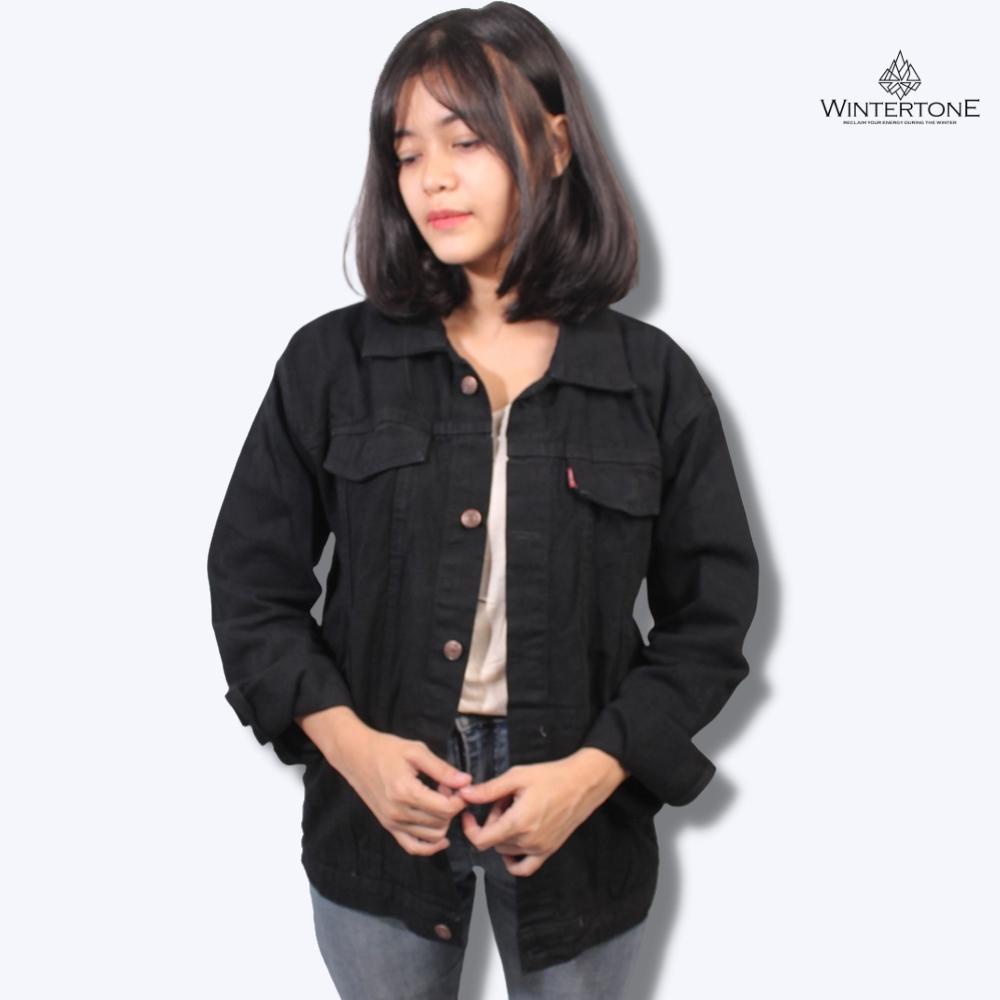 Jaket Denim Hijau Army Pria Jket Jeans Trucker Cowok Tebal Distro Premium Jacket Jins Oversize