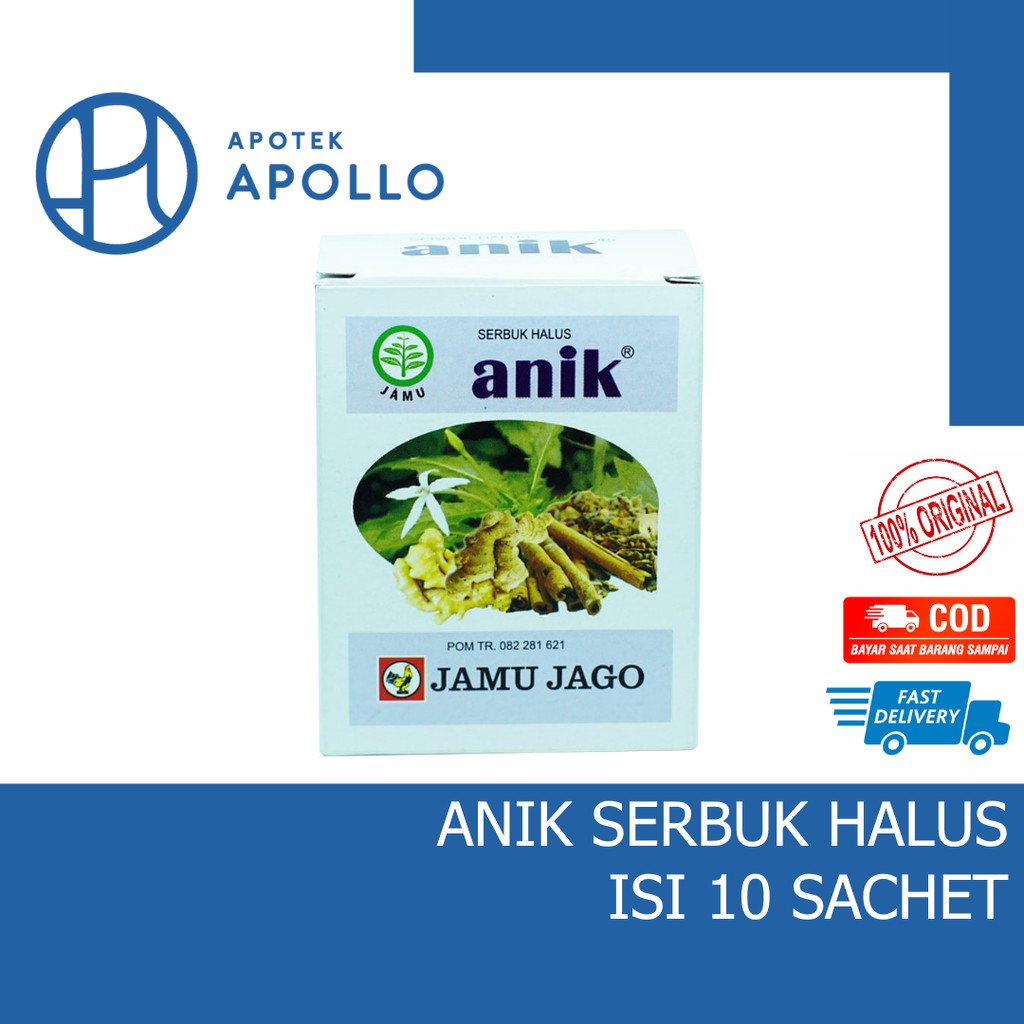 JAMU ANIK SERBUK HALUS PER BOX