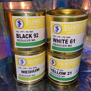 CAT SUMBER JAYA 0.5 kg SABLON HD PP PE BLACK 92 AND WHITE 61 EDITION GROSIR PRAKARYA MALANG Plastik Tinta Pewarna Polymate Ink Alat Warna Warni Color Colorful Cat Paint Painting Prakarya Kerajinan Craft Crafting Seni Kesenian Kertakes Alat Peralatan