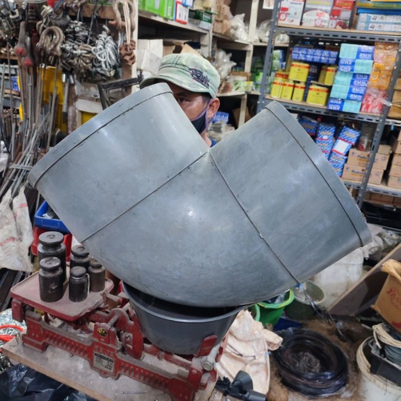 Knee 10inch D | Elbow 10inch | Sambungan Paralon 10 inch CM
