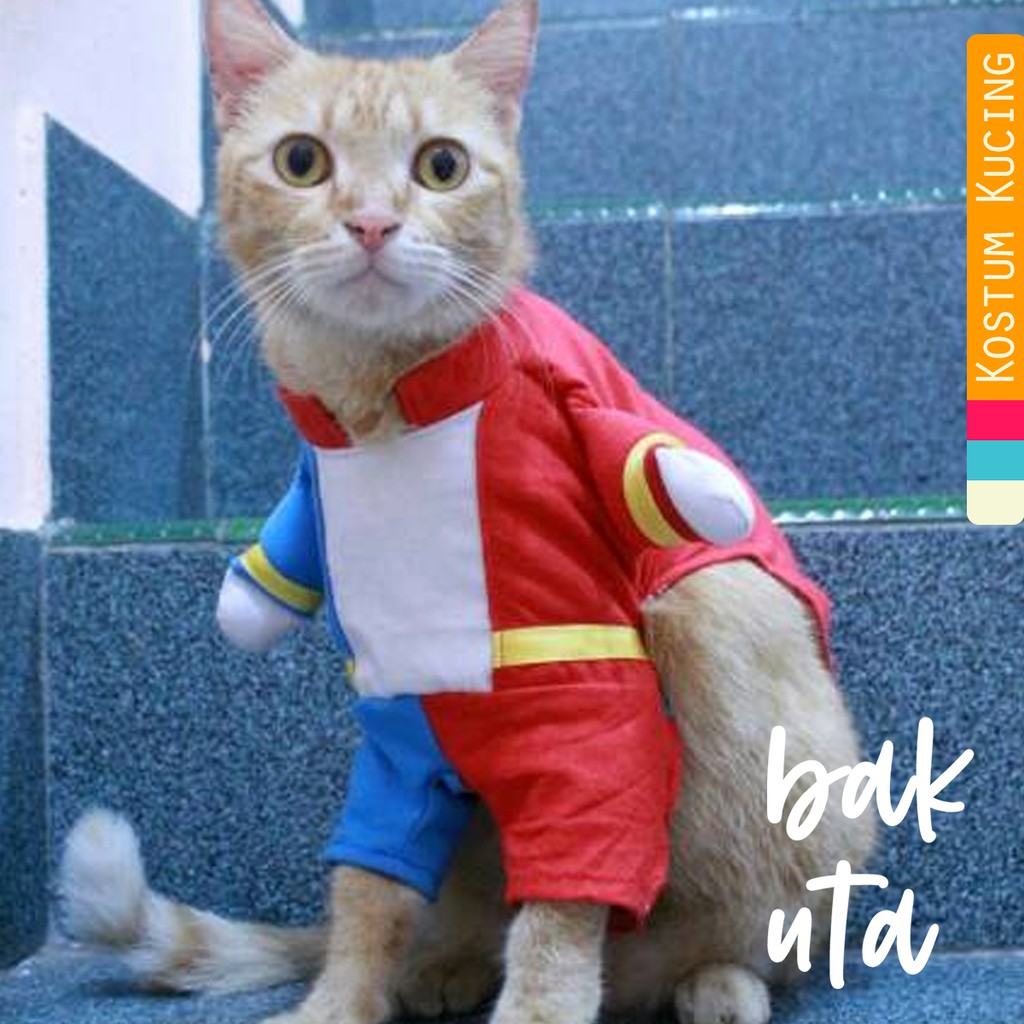 Kostum harley quinn lucu untuk kucing atau anjing / baju kucing murah size S M L XL