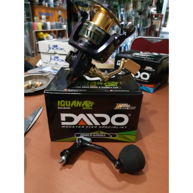 Reel daido power handle size 2000 free handle