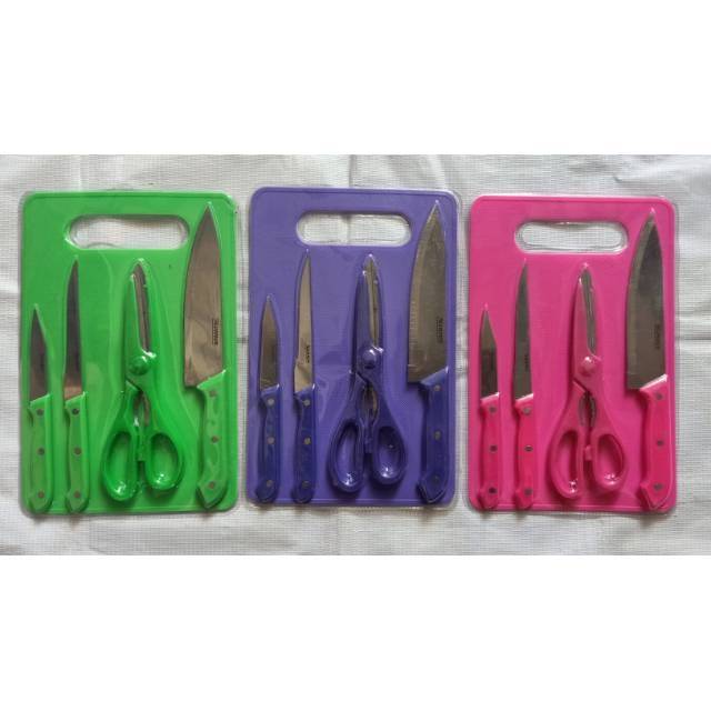 [FREE BUBLE] PISAU SET TALENAN 5 IN 1 isi 5 pcs