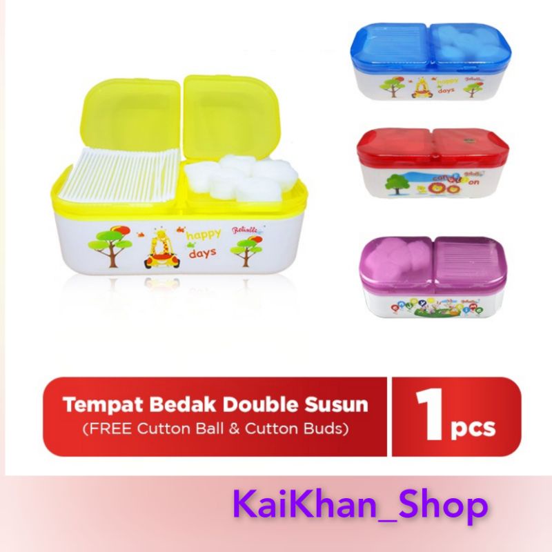 Reliable Tempat Bedak Double Susun