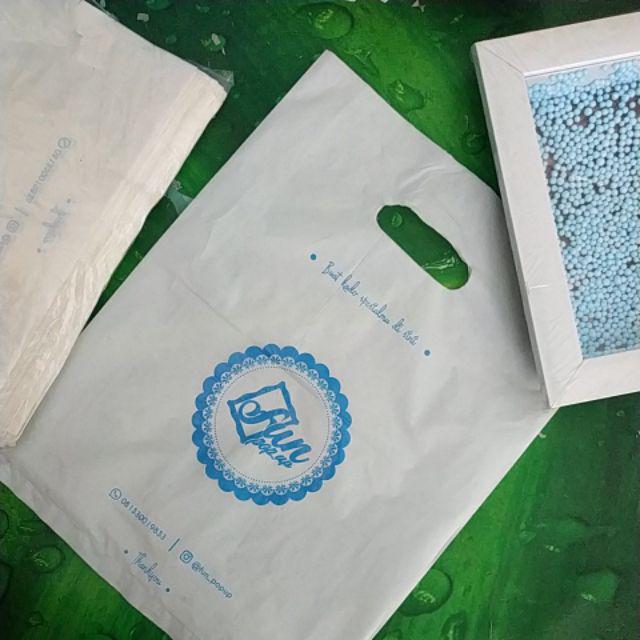 Sablon Plastik Hd Plong 30 X 40 Cm | Plastik Sablon Kresek Shopping Bag Plastik Plong