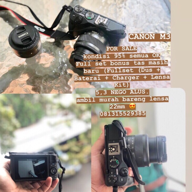 canon m3 mirrorless