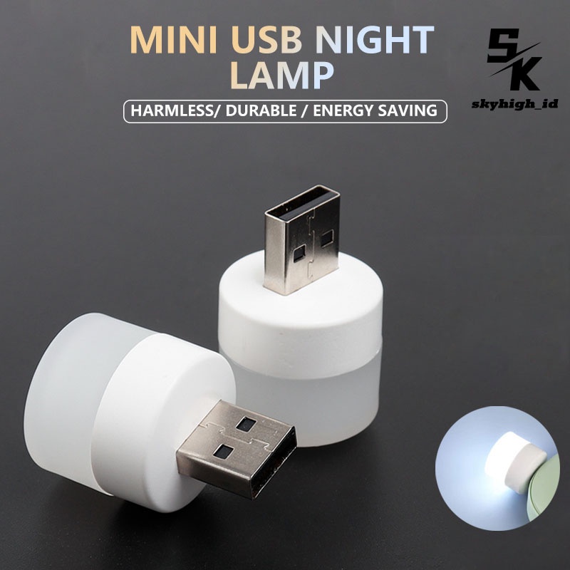 LAMPU TIDUR LAMPU MALAM / LED NIGHT LIGHT / LAMPU MINI HEMAT ENERGI/ USB NIGHT LIGHT [GROSIR/COD]