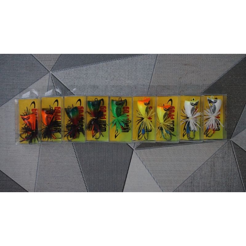 UMPAN PANCING GABUS JAWS FROG MINI 3,5Cm
