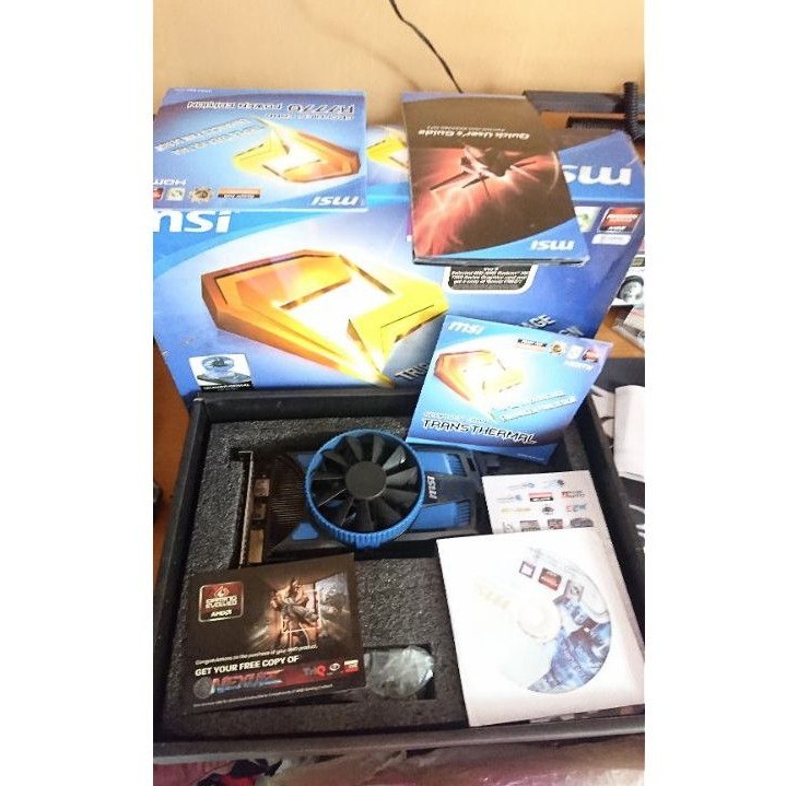 MSI HD 7770 1GB GDDR5 128BIT FULLSET / R7 250X