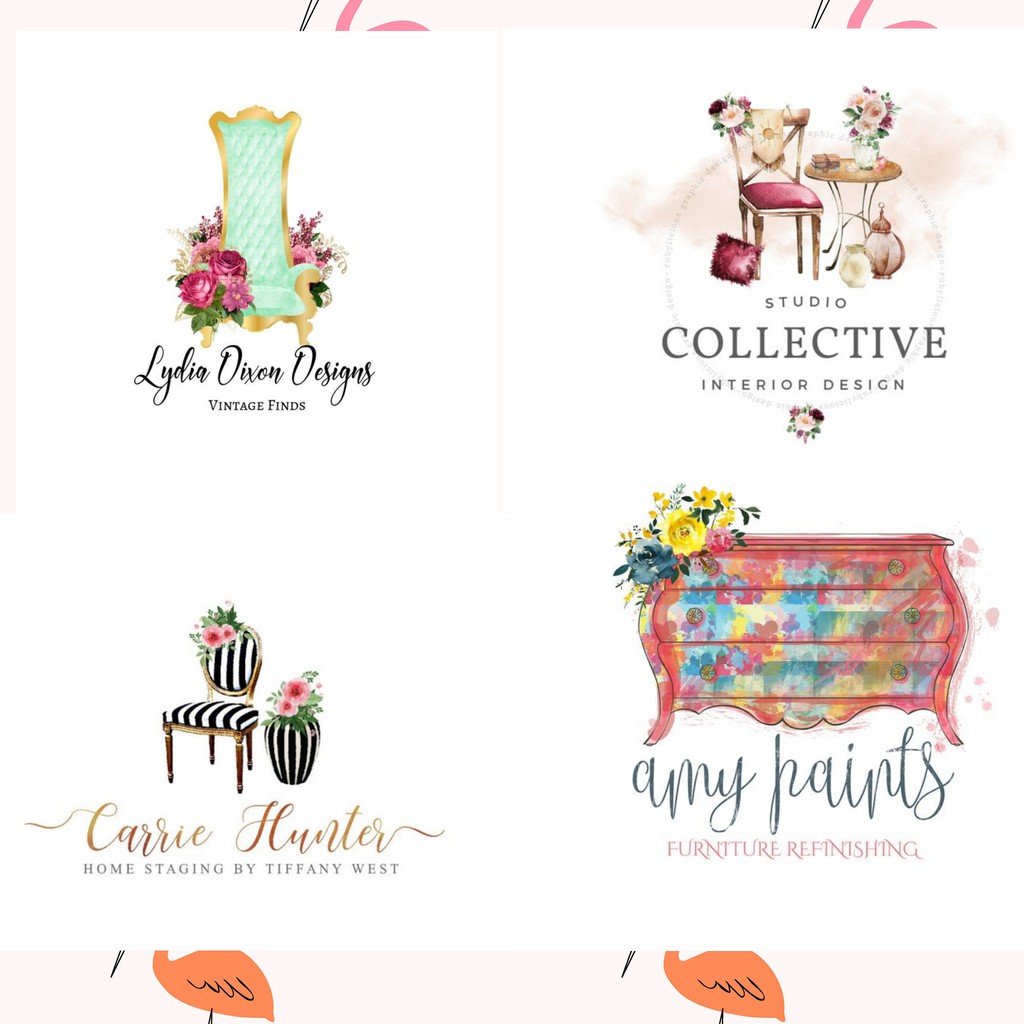 jasa bikin desain logo toko olshop unik elegant