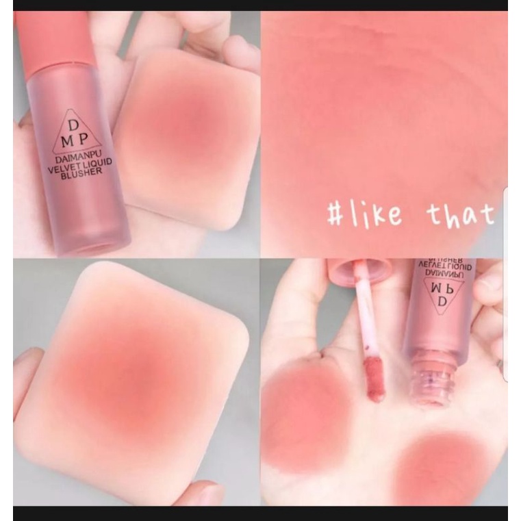 [READY STOCK &amp; COD] BLUSH VELVET | LIP &amp; BLUSH VELVET | LIP MATTE | LIP CREAM NATURAL | DAIMANPU VELVET LIQUID BLUSHER | VELVET LIQUID BLUSH | BLUSH ON