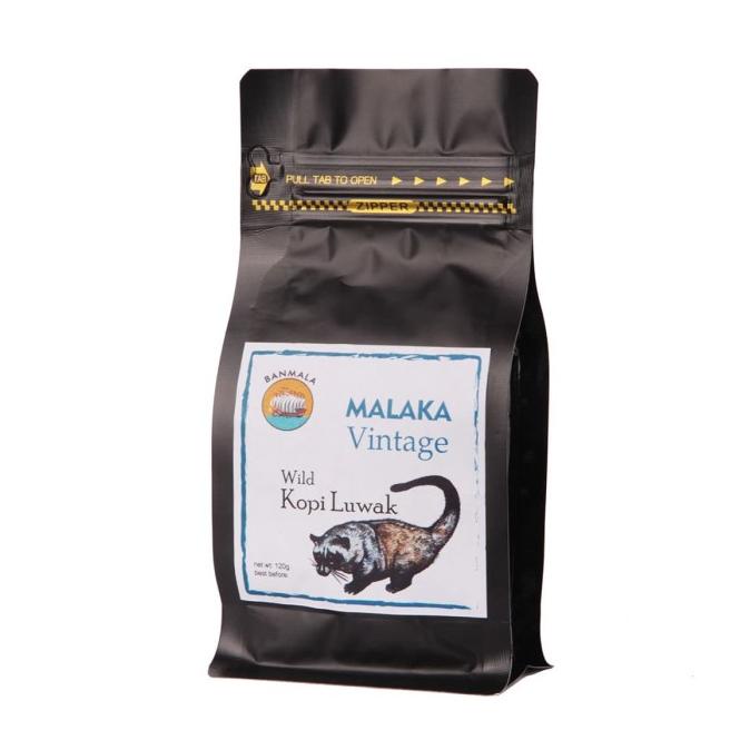 

[COD] Fresh Roast 100% murni Kopi Luwak Vintage Malaka 120g Robusta Sumatra [COD]