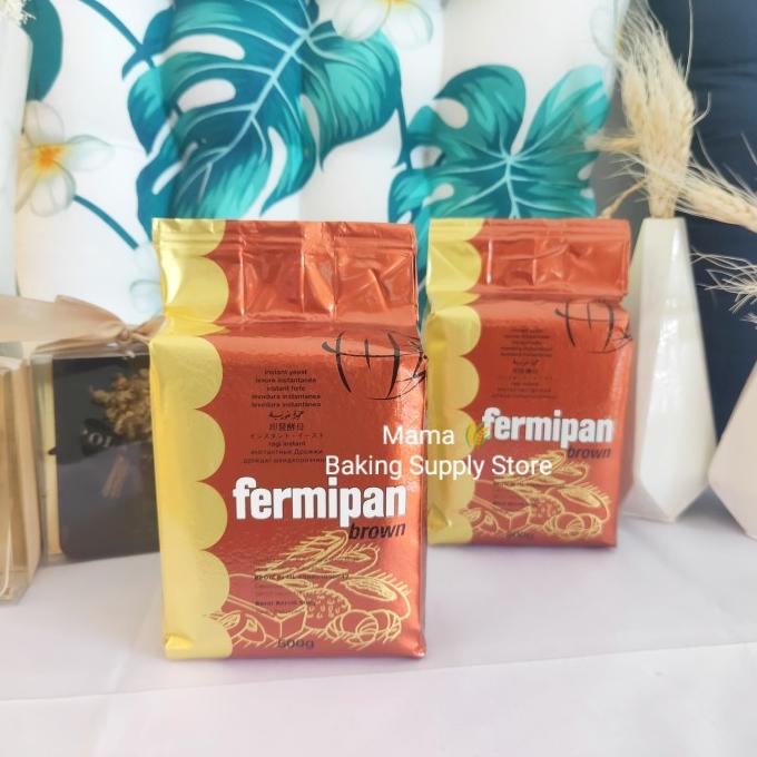 

Ragi Yeast Ragi Kering Fermipan Brown 500 gr