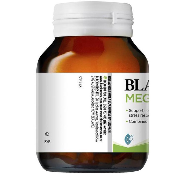 Blackmores Mega B Complex 75 Tablets