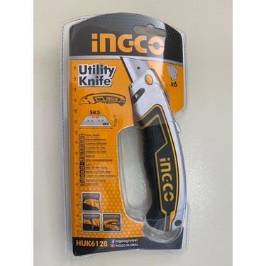 

Bergaransi Pisau Cutter Sk5 Tajam / Cutter Serbaguna Utility Knife Ingco Huk6128 Diskon