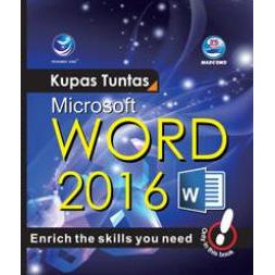 Buku Baru Original - Buku Office Murah -  Kupas Tuntas Microsoft Word 2016
