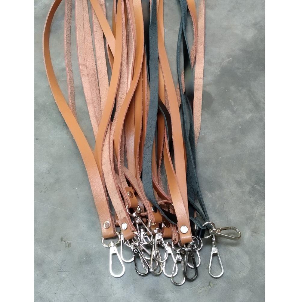 

[PRODUK SGIRP] Tali Id Card Kulit Asli - Tali Name Tag Kulit Asli - Tali Lanyard RSE