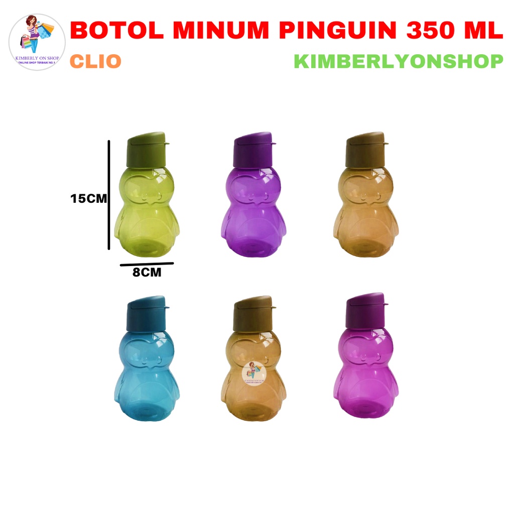 Botol Minum Minions / Pinguin ( 6pcs )