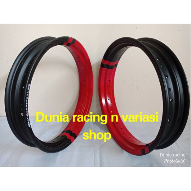 Velg Sprint XD ukuran 250 300 350 ring 17 Supermoto Custome Two tone