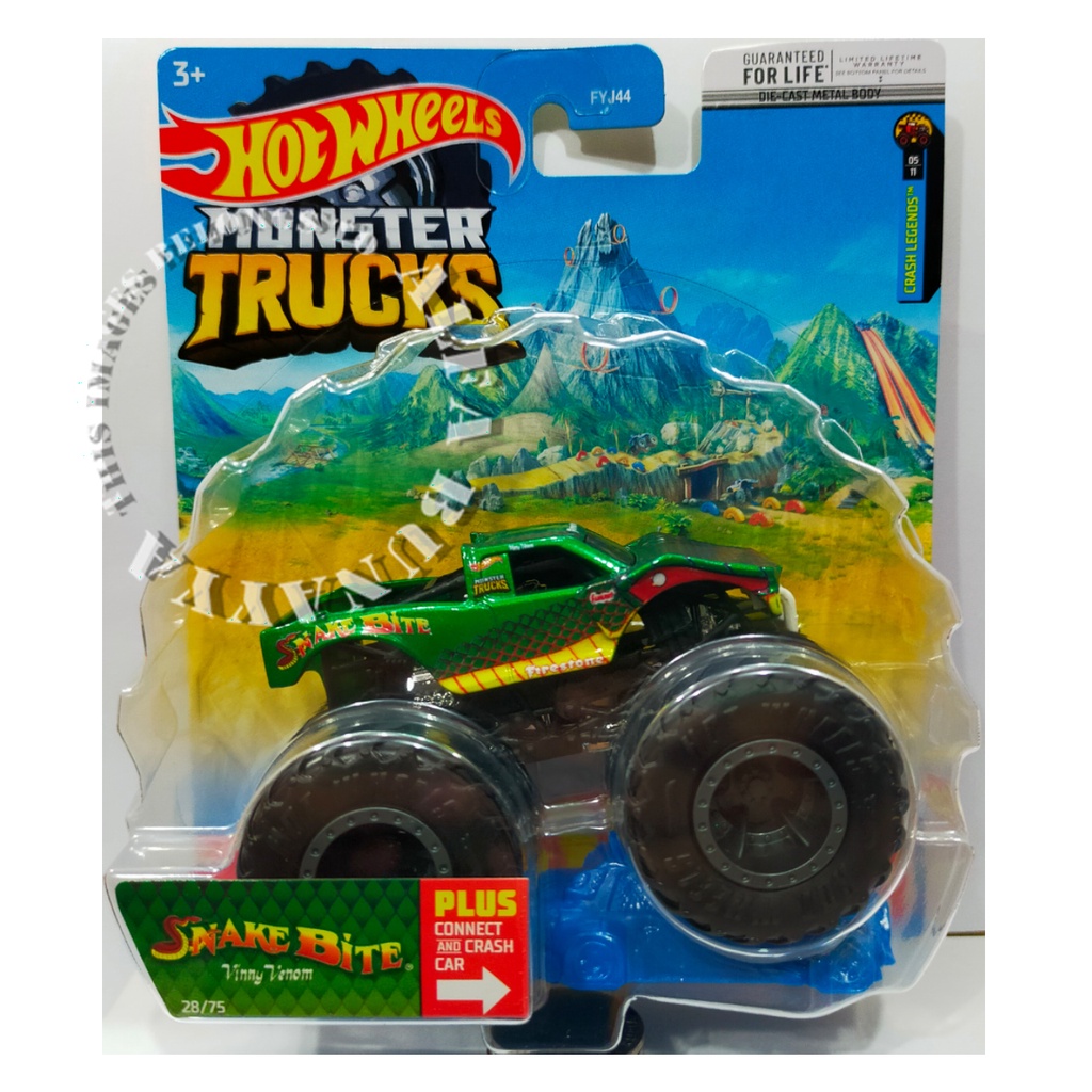 HOT WHEELS Monster Trucks - SERI J - Hotwheels Truck Original - Mainan Diecast Truk