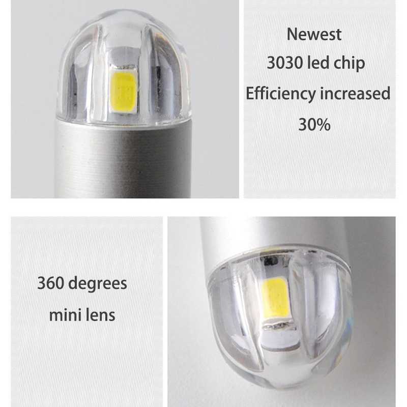 Lampu Mobil Headlight LED T10 W5W 2 SMD 3030 2PCS