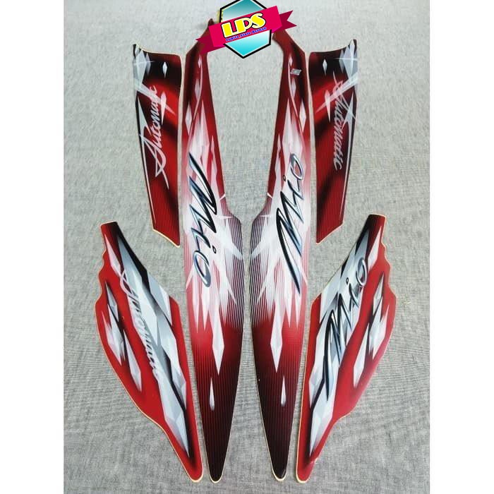 Striping Stiker Mio Sporty Merah