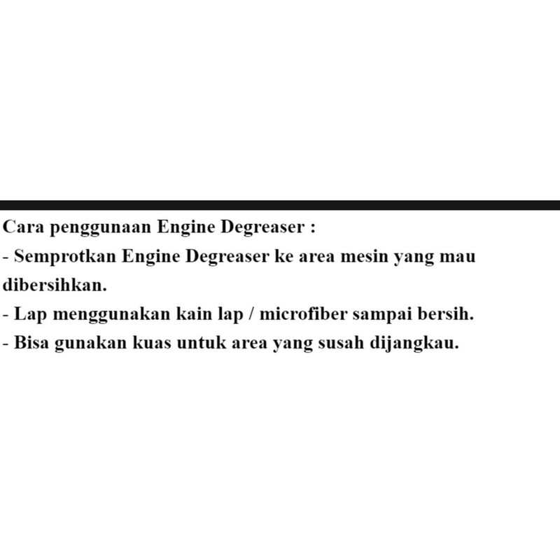 Pembersih kerak Mesin /pembersih engine/engine degreaser/penghilang kerak