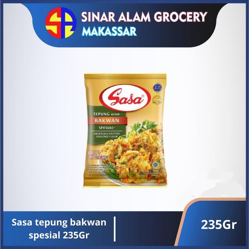 

Sasa tepung bakwan spesial 235Gr