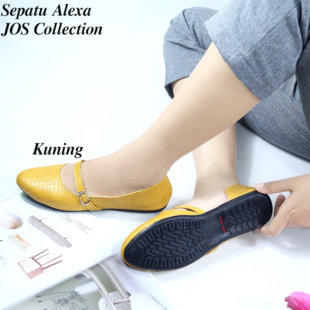 Sepatu Wanita Flat Shoes - Alexa by JOS Collection