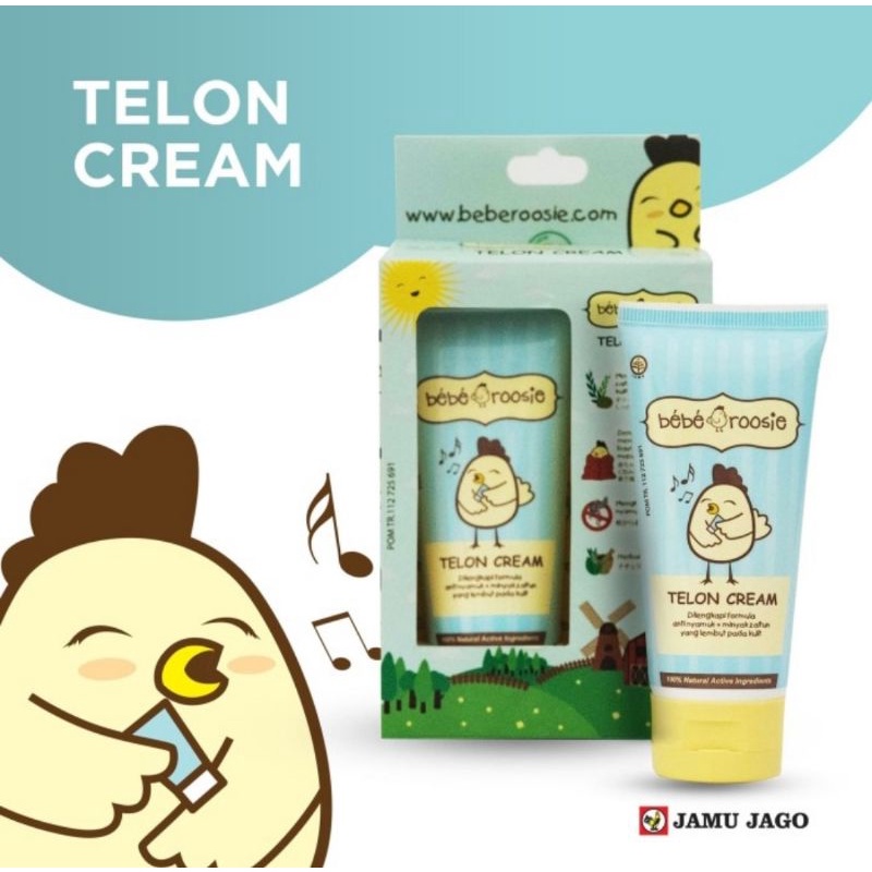 Bebe Roosie Telon Cream 60 Gr - Krim Telon Bayi &amp; Anak