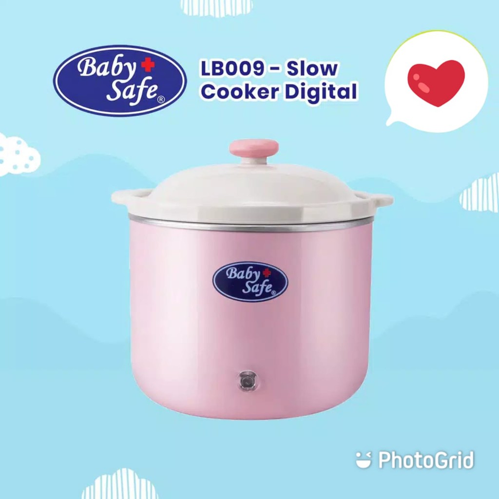 Baby Safe Slow Cooker / Alat Memasak Mpasi LB007 / LB008 / LB009