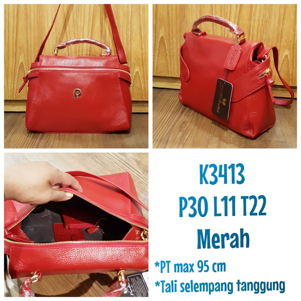 Tas Papillon Original K3413 Merah