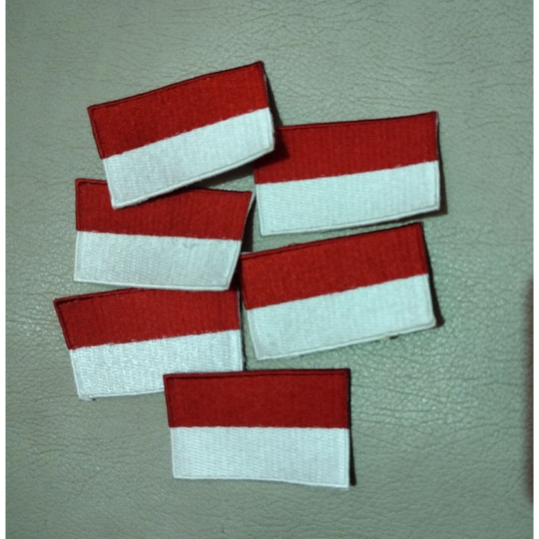 Jual Bed Bordir Bendera Merah Putih Patch Logo Emblem | Shopee Indonesia