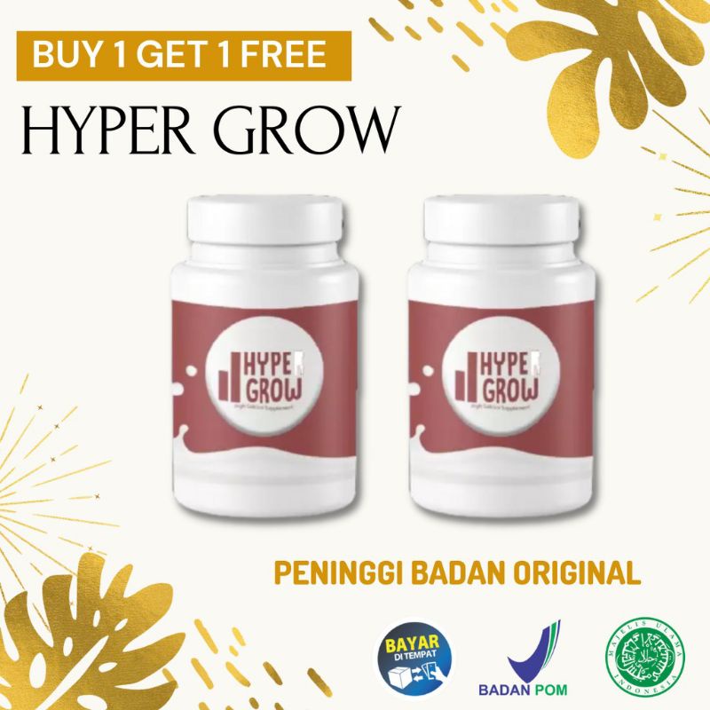

Hyper Grow - Susu & Capsule peninggi badan