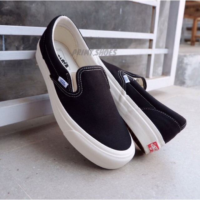 Vans Slip On Classic Vault OG Lx - Black White 2016