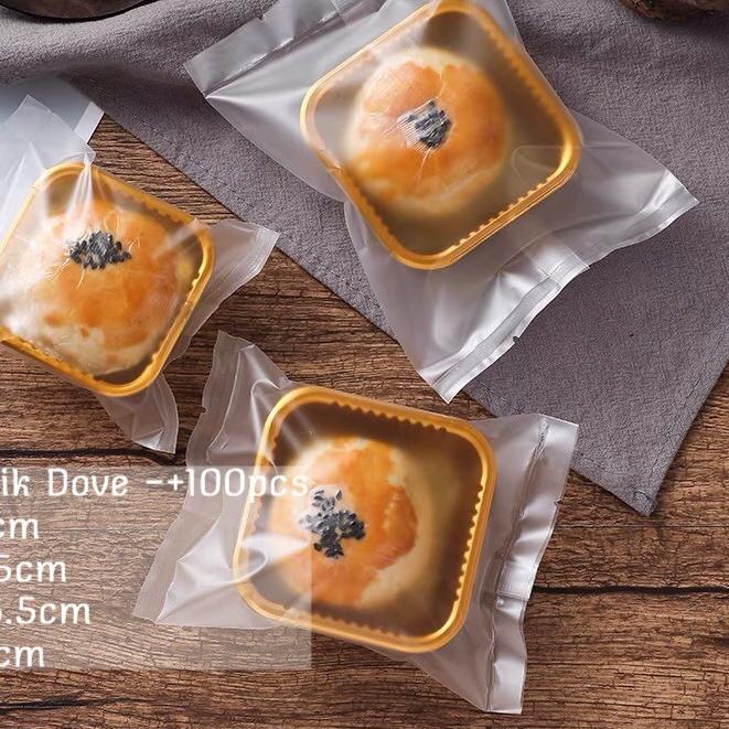 

Plastik Mooncake Dove Plastik cookies sealer dove berbagai ukuran 100pcs