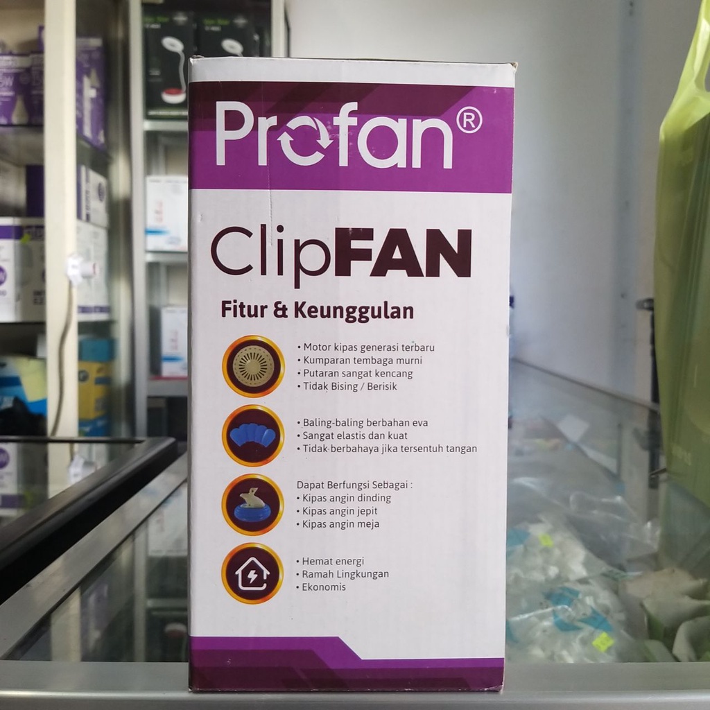 Kipas Angin Jepit Profan 30Watt dan 20Watt 5 Baling 3 in 1 RHF-700 / RHF500/ HELI FAN / CLIP FAN / Kipas Angin Portable