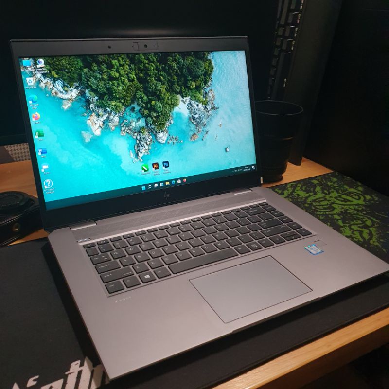 Laptop HP Zbook Studio G5 Mobile Workstation Intel Xeon Quadro Reder Editing Desain