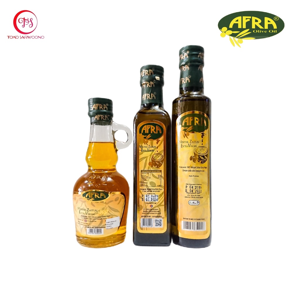 Minyak Zaitun Afra 250 ml - Ekstra Virgin Olive Oil