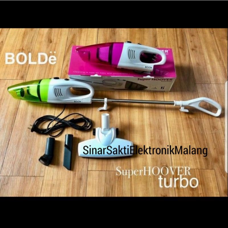 Bolde Vacuum Cleaner Vacum Super Hoover Turbo Alat Penyedot Debu Penghisap Debu Kuat Original Garansi Resmi