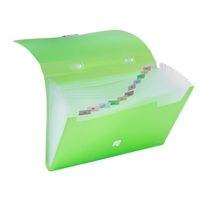 

bantex Expanding File With Handle Foliio Green ref. 3603 15