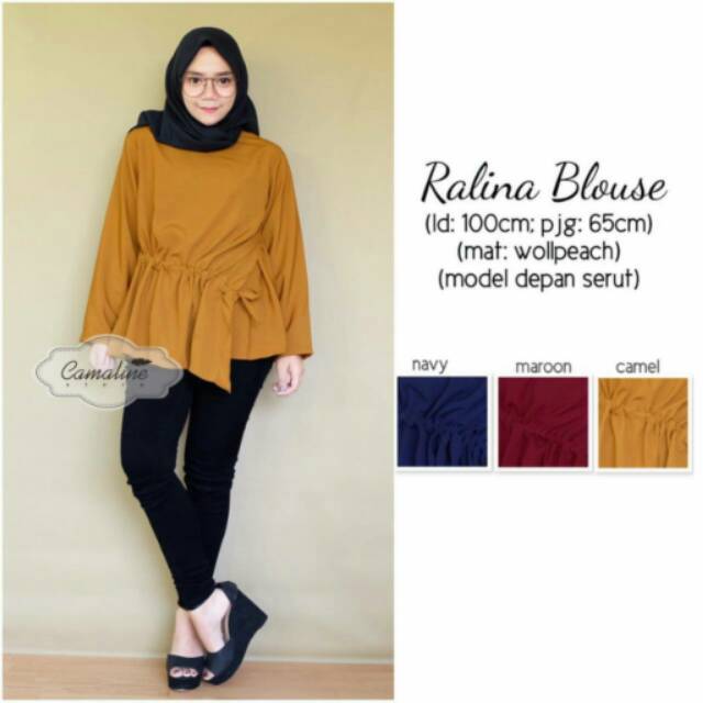 Blouse ralina ori camaline